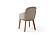 1449 Beige Upholstered Dining Chair (Set of 2) by ESF