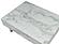 1497 White Marble Coffee Table by ESF
