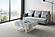 1498 White Marble Coffee Table by ESF