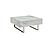 1498 White Marble Coffee Table by ESF