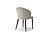 2107 White Dining Chair w/Black legs (Set of 4) by ESF
