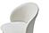 2107 White Dining Chair w/Black legs (Set of 4) by ESF