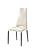 3405 Beige Leather Dining Chair (Set of 2) by ESF