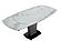 2417 White Marble Top Dining Table by ESF