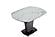 2417 White Marble Top Dining Table by ESF