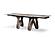 9086 Brown Dining Table w/2 16