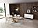 93 Marble Dining Table w/2x 19.5