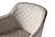 9368 Taupe Ceramic Dining Table w/2 16