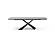 9422 Grey Ceramic Dining Table w/2 16