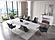 9437 White Ceramic Dining Table w/2 20