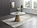 9493 Grey Round Dining Table w/1 16