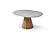 9493 Grey Round Dining Table w/1 16