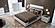 Alba White/Marble Bedroom Set by ESF