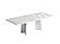 Carrara White Dining Table w/18