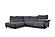 Challenger Light Gray Fabric Sectional Sofa by ESF