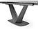 Cloud Dark Grey Ceramic Dining Table w/2 16