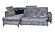 Daytona Grey Sectional w/Bed & Storage by ESF
