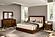 Eva Walnut Upholstered Bedroom Set by ESF