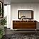 Eva Walnut Wood 4-Door Buffet by ESF
