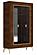 Eva Walnut Wood 2-Door China by ESF