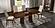 Eva Walnut Wood Dining Table w/17.7