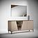 Fidia Beige Mirror for Buffet by ESF