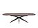 Hexagon Honey Matte Wood Dining Table Fixed 275Cm by ESF