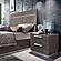 Kroma Silver Bedroom Set by ESF