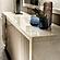 Luce Light Beige 4-Door Buffet by ESF