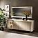Luce Light Beige 4-Door Buffet by ESF