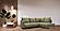 Marsylia Olive Fabric Sectional w/Bed & Storage by ESF