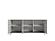 Mia Silver Grey 3-Door Buffet by ESF