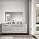 Mia Silver Grey 3-Door Buffet by ESF