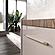 Nora Matt Walnut 3-Door Buffet by ESF