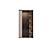 Nora Matt Walnut 2-Door China by ESF