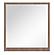 Nora Matt Walnut Mirror for Buffet by ESF