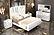 Oro White Bedroom Set by ESF