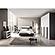 Panarea Black/White Wood Bedroom Set by ESF