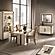 Poesia Light Beige 2 Door Buffet /Light Grain Top by ESF