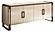 Poesia Light Beige 4 Door Buffet /Light Grain Top by ESF
