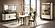 Poesia Light Beige 2-Door Curio by ESF