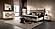 Poesia Beige Upholstered Bedroom Set w/Light by ESF