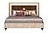 Romantica Walnut Wood Bedroom Set by ESF