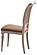 Romantica Walnut/Light Beige Side Chair- Cat B. (Set of 2) by ESF