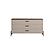 Silvia Beige High Gloss Bedroom Set by ESF