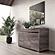 Viola Purple Elm 3-Door Buffet by ESF