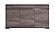 Viola Purple Elm 3-Door Buffet by ESF