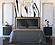 Wave Dark Gray Bedroom Set by ESF
