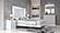 Wave White Bedroom Set by ESF
