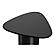 Eden Accent Table Black Lacquer by Moe's Home Collection